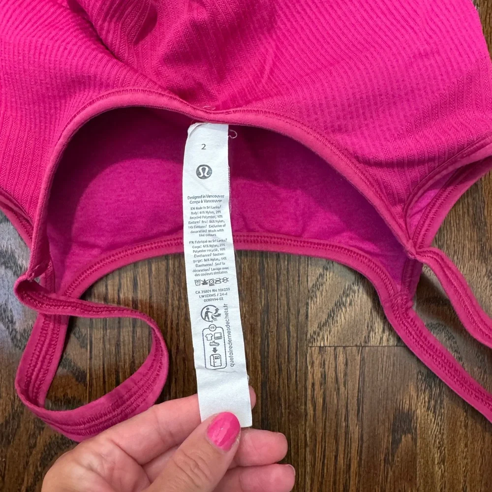 lululemon athletica sleeveless ribbed